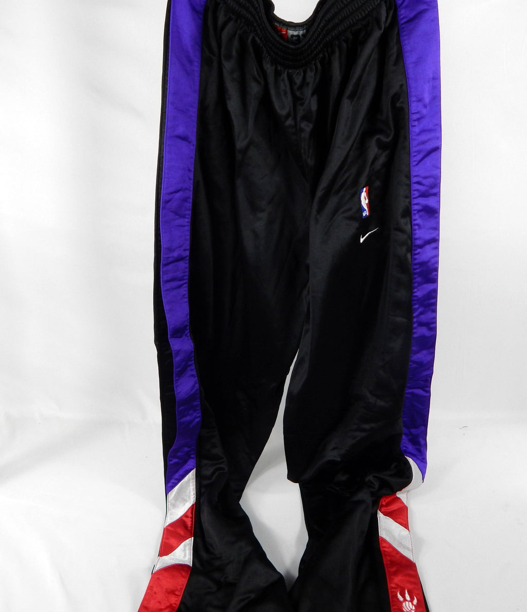 2000s Toronto Raptors #7 Game Used Black Warm Up Pants 3XL+6 237