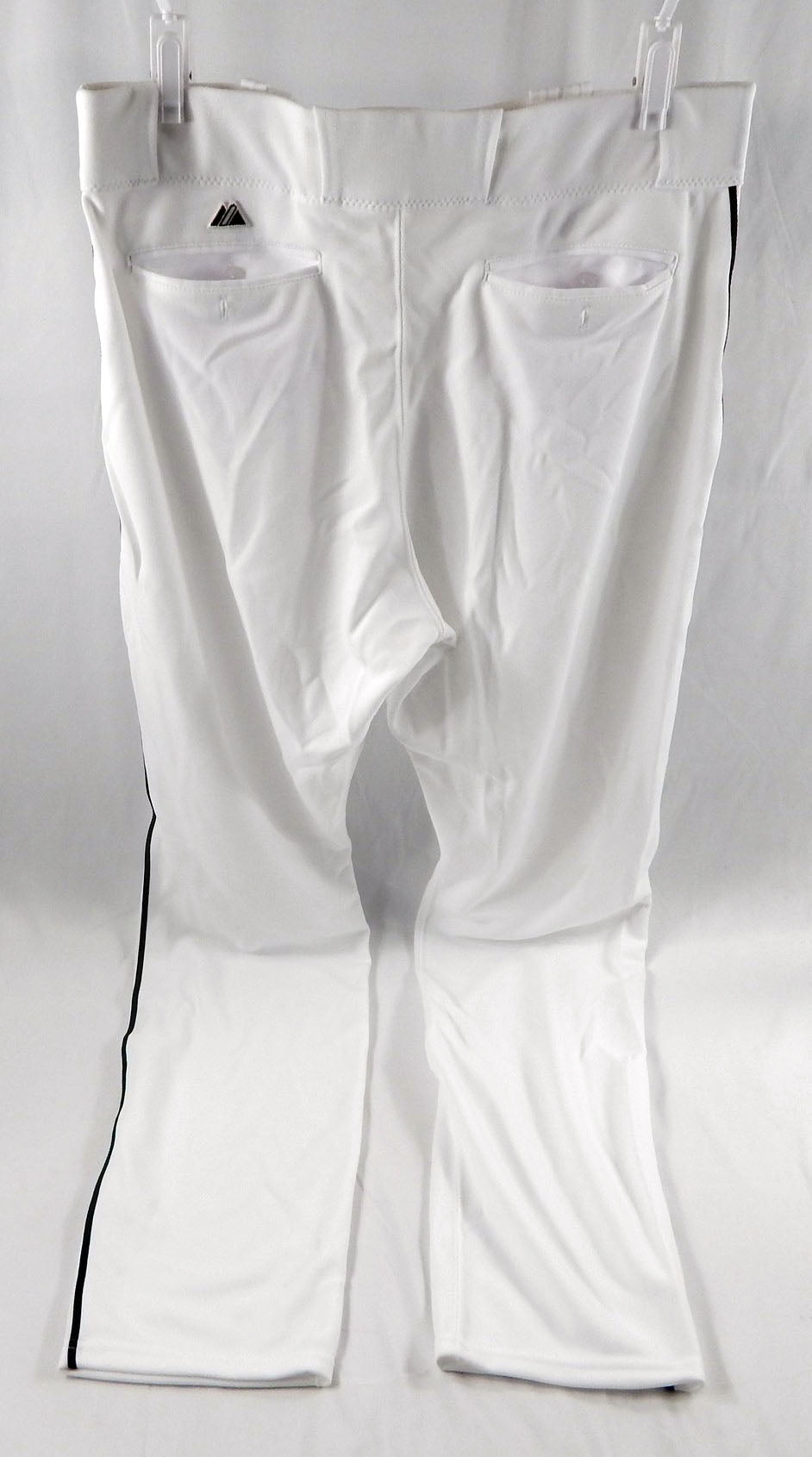 2015 Miami Marlins Tom Koehler #34 Game Issued White Baseball Pants 38 DP113541 Pic2