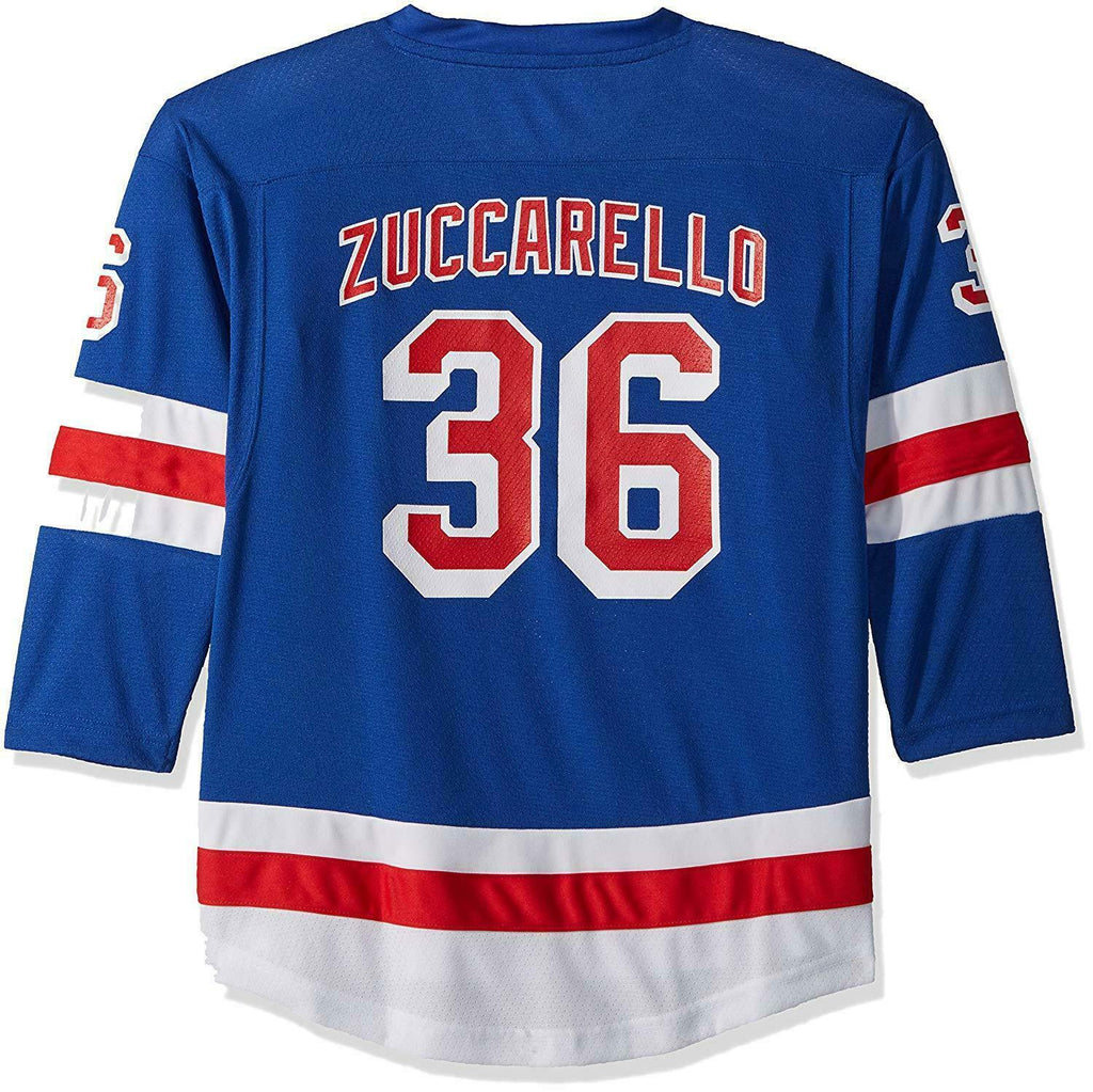 Youth New York Rangers Mats Zuccarello #36 Outerstuff Premier Blue Jersey S/M Pic2