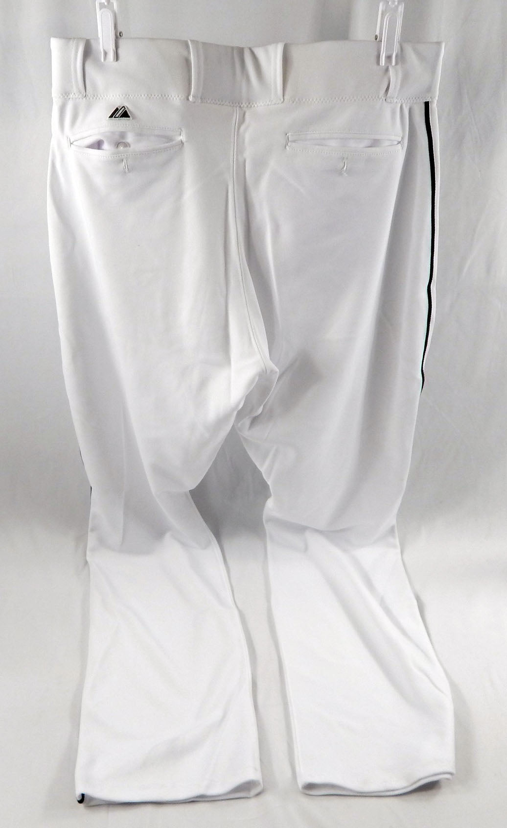 2014 Miami Marlins Jeff Baker #10 Game Used White Baseball Pants 37-47 DP113542 Pic2