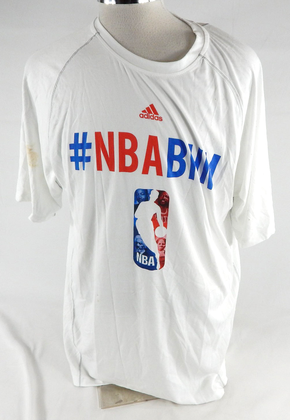 2013-14 Orlando Magic Doron Lamb #1 Game Used White Shirt Dream Big BHM XL 930