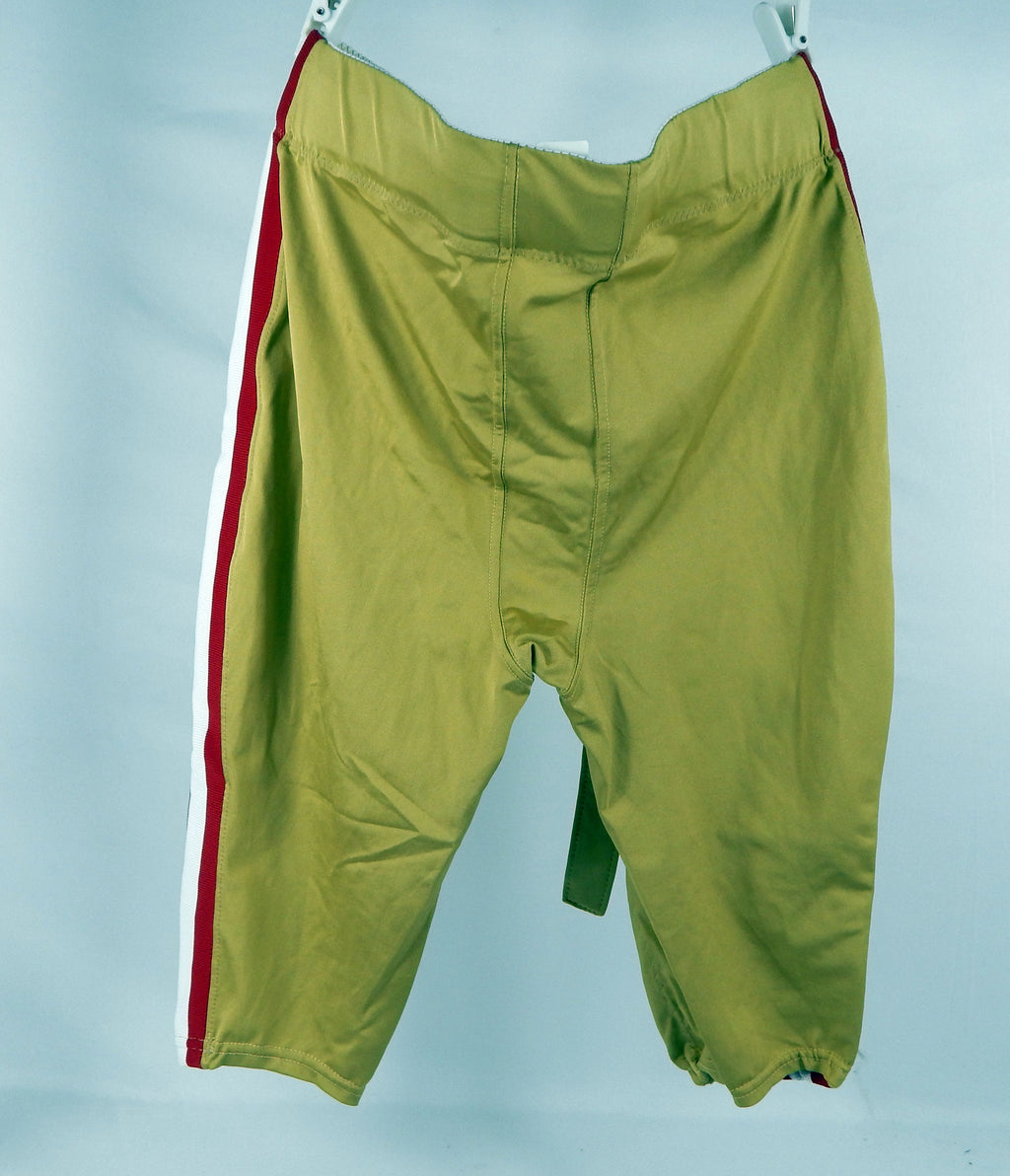 2011 San Francisco 49ers Game Issued Gold Pants 42 227 Pic2