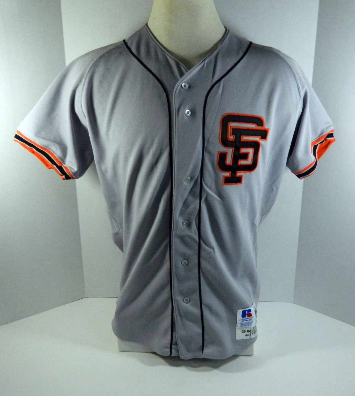1993 San Francisco Giants Kevin Rogers #28 Game Used Grey Jersey DP08482 Pic2