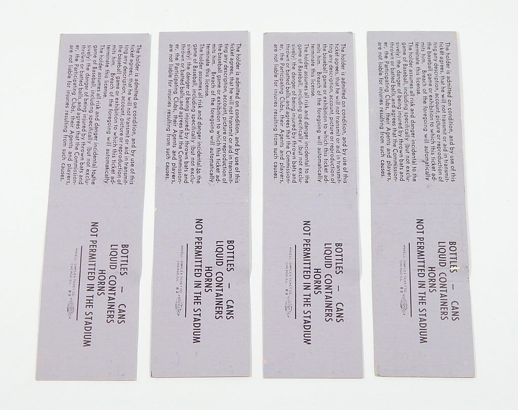 Lot of (4) 1976 Detroit Tigers vs New York Yankees 9/24/76 Full Tickets Pic2