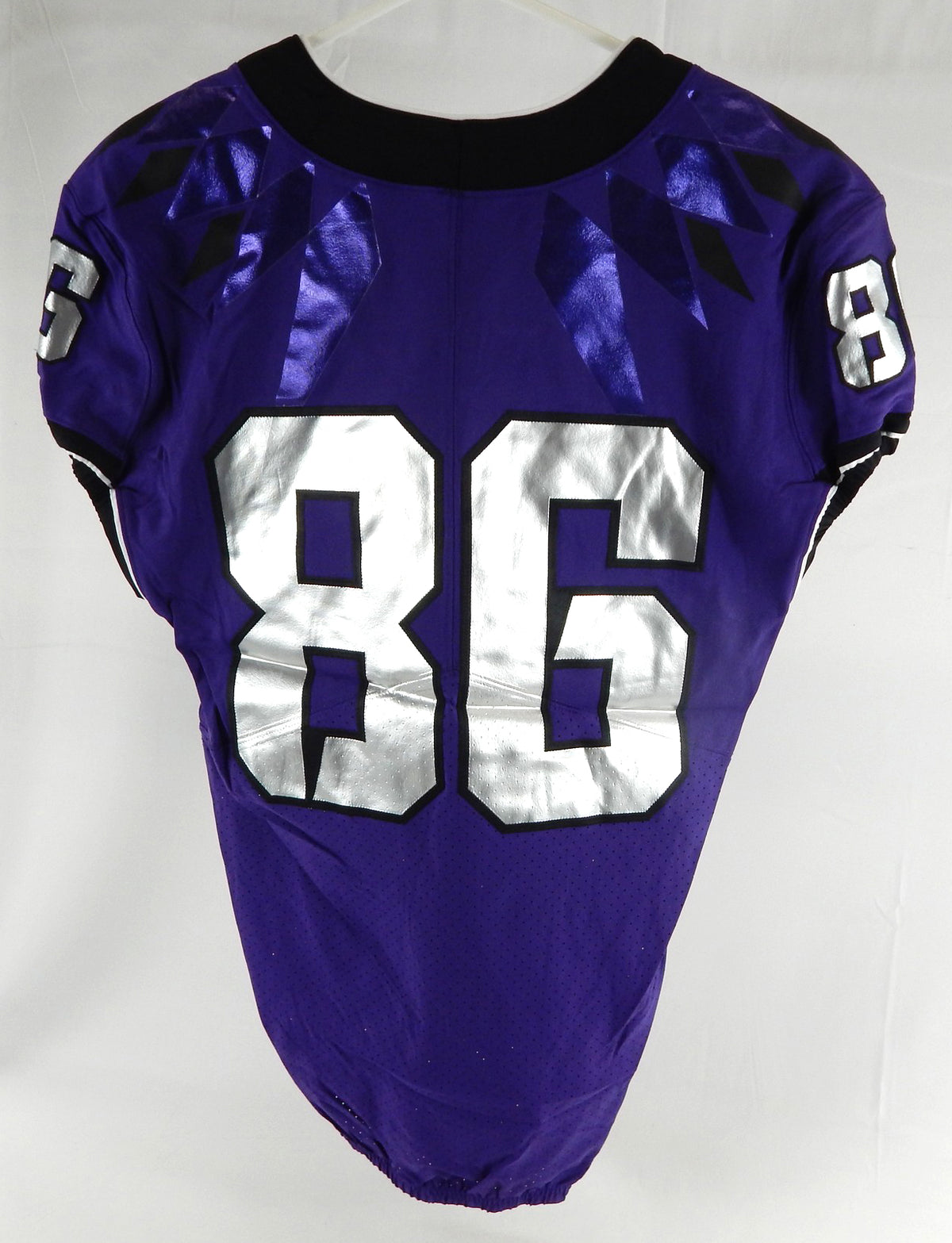 2019-24 Texas Christian TCU Frogs #86 Game Used Purple Jersey Football NP R 42 0 Pic2