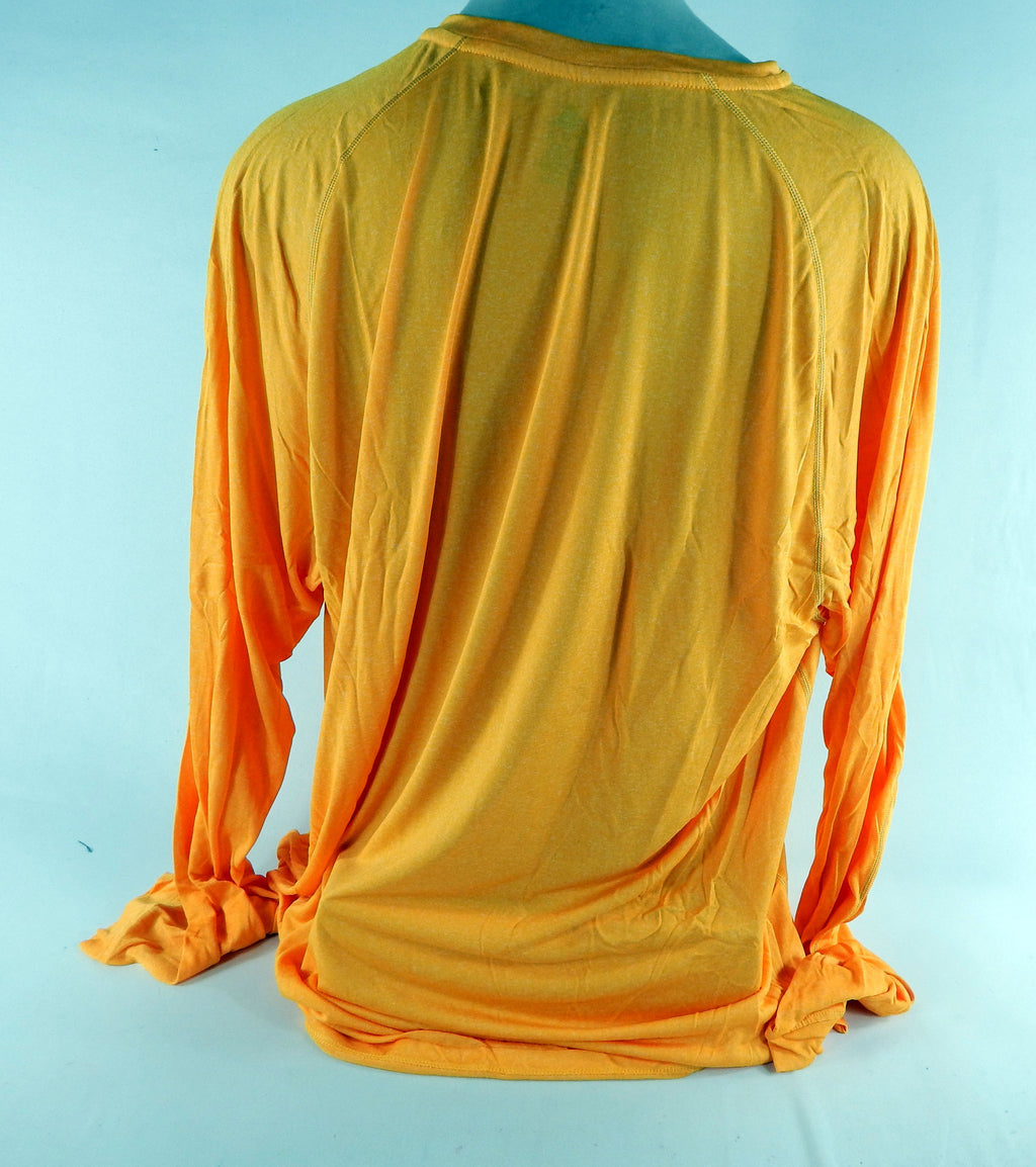 2011-12 New Orleans Hornets Team Issued Yellow LongSleeve Training Shirt 4XLT 78 Pic2