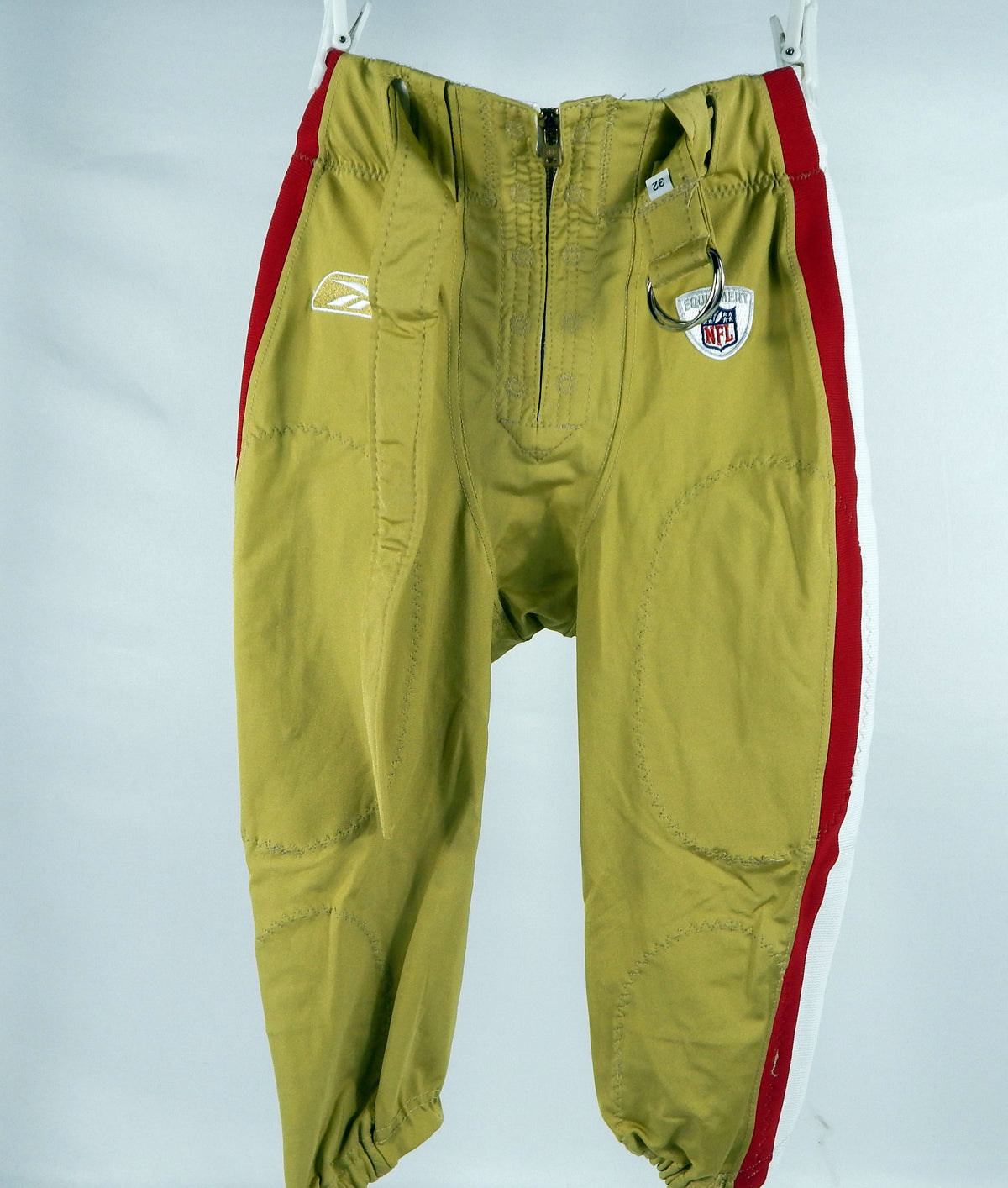 2009 San Francisco 49ers Game Issued Gold Pants 32 229