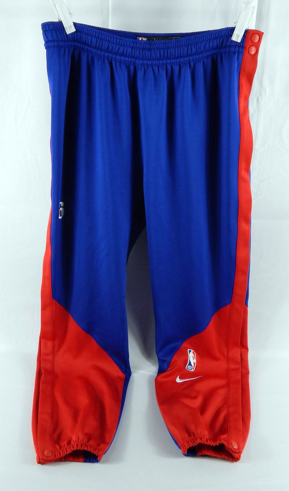2024-25 Philadelphia 76ers Kyle Lowry #7 Game Used Blue Warm Up Pants XL 773