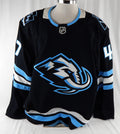 2025-26 Utah Mammoth Max Psenicka #47 Game Used Black Jersey 56 358