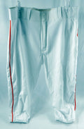 2015 Miami Marlins Brad Hand #52 Game Used White Baseball Pants 36-45 DP113545