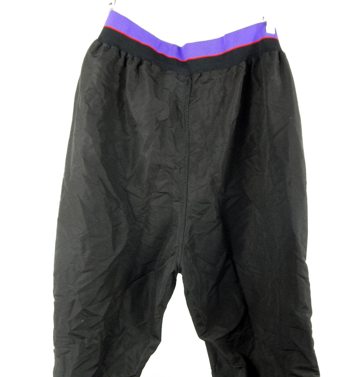 1996-97 Toronto Raptors Game Issued Black Warm Up Pants 38 231 Pic2