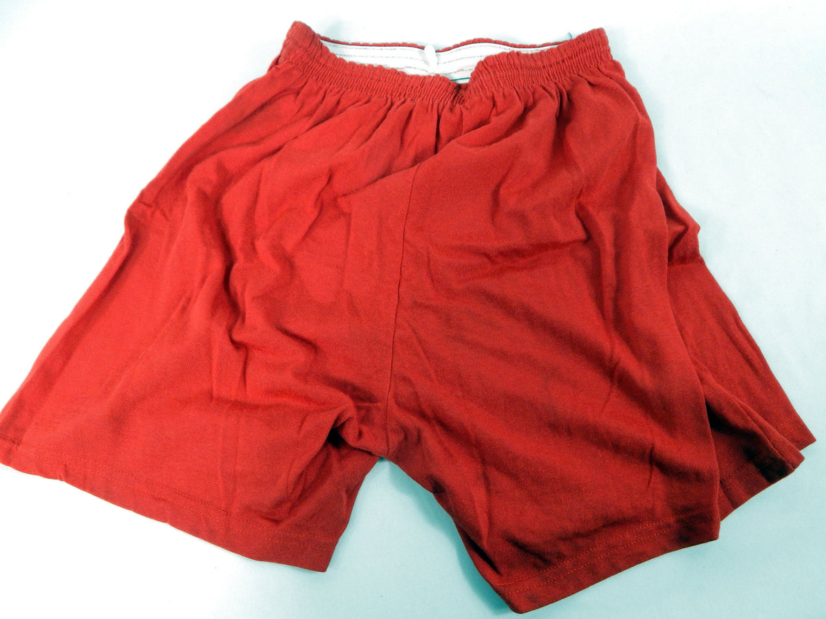 1990s Atlanta Hawks Team Issued Red Training Shorts XL 232 Pic2