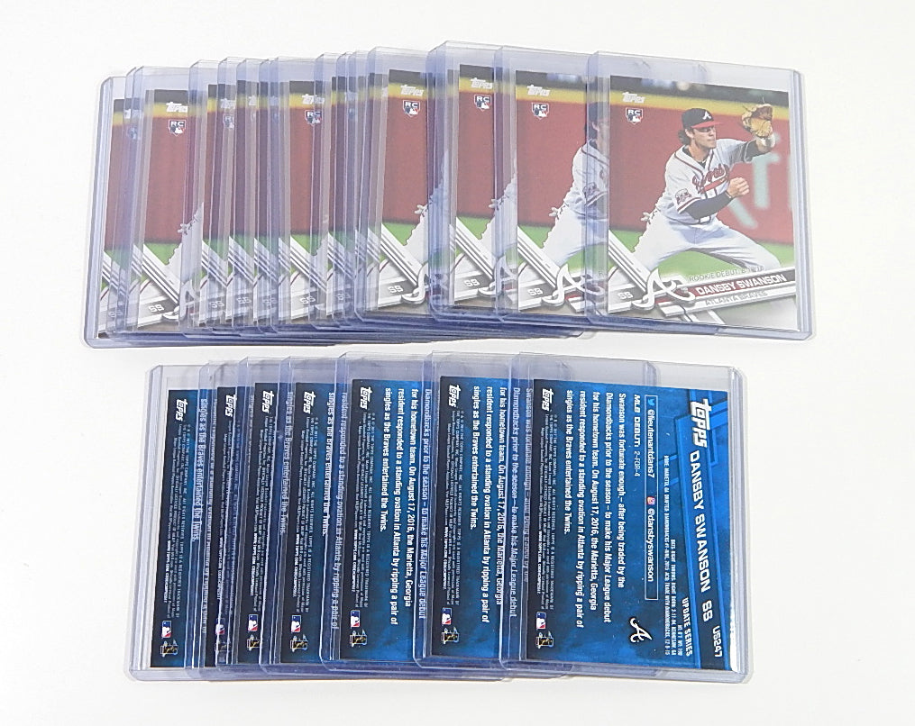 Lot of (23) 2017 Topps On Demand Update Dansby Swanson RC #US247 Pic2