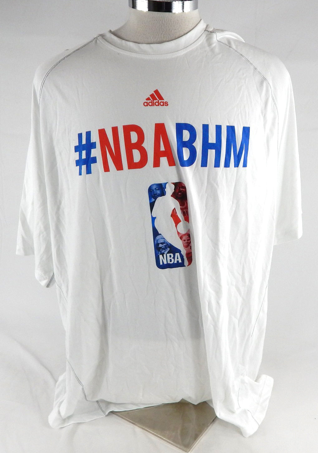 2012-13 Orlando Magic Kyle O'Quinn #2 Game Used White Shirt Dream Big BHM 2XL 33