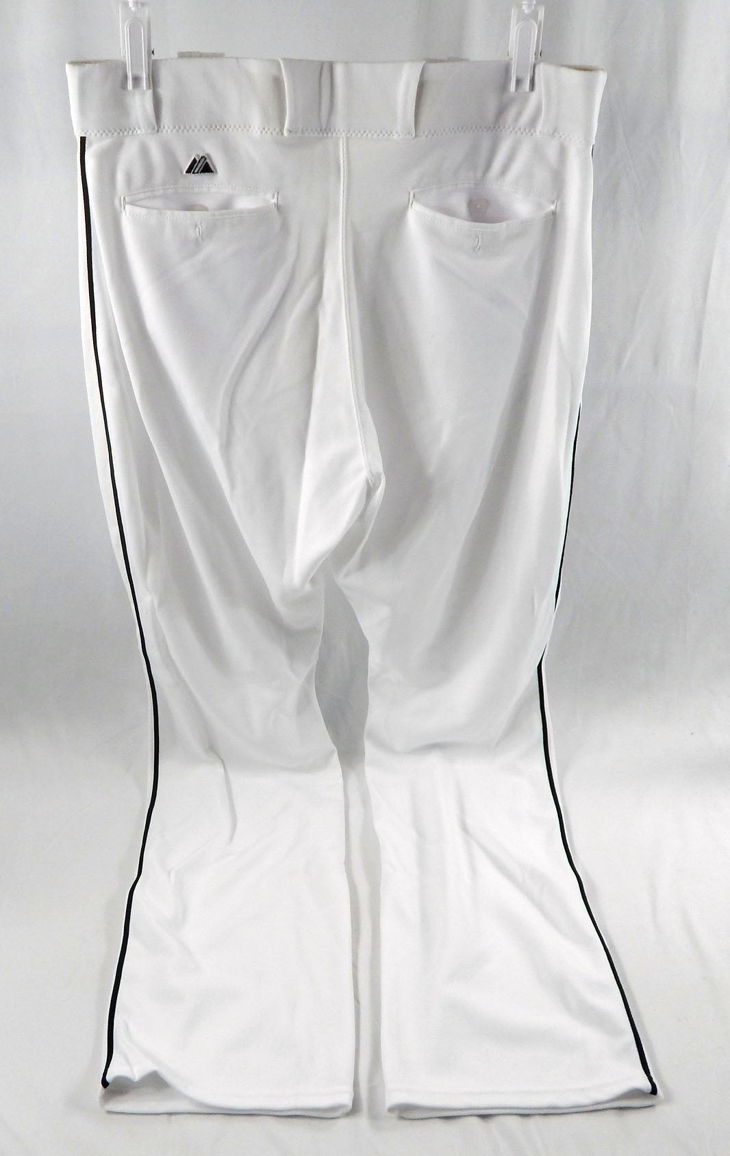 2015 Miami Marlins Jeff Baker #10 Game Used White Baseball Pants 37-47 DP113549 Pic2