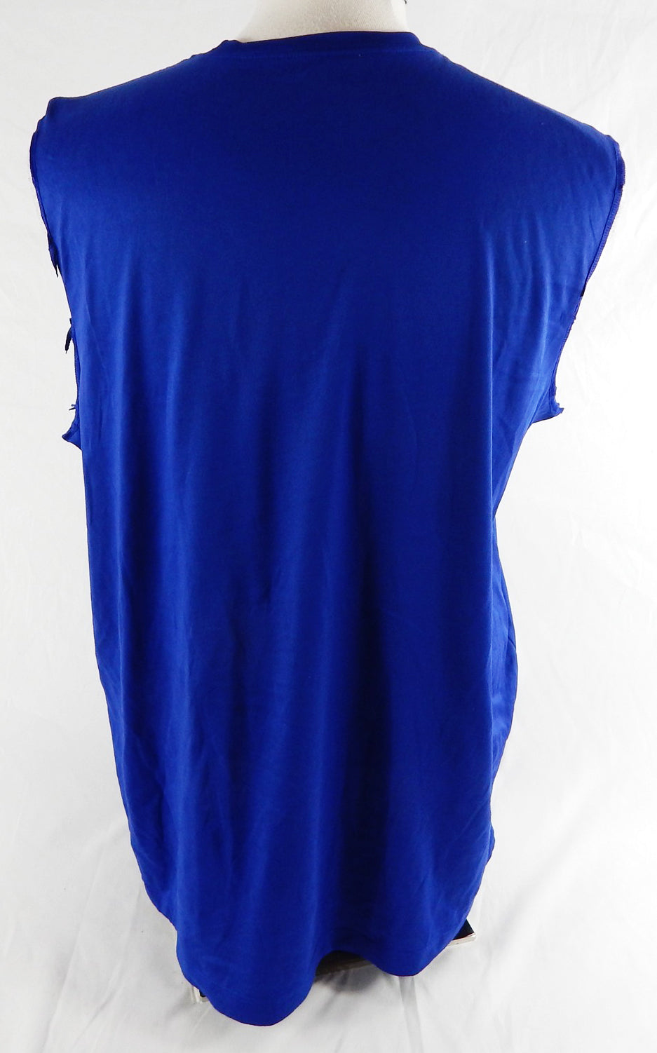 2024-25 Detroit Pistons Tobias Harris #12 Game Used Blue Tank Shirt Playoffs 3 Pic2