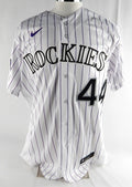 2024 Colorado Rockies Jose Mujica #44 Game Issued White Jersey ASG P 48 1