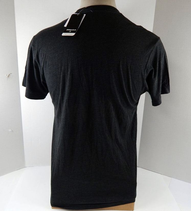 Mens Utah Jazz Authentic Grey T-Shirt Darkmode Sportiqe NWT L 50S Pic2