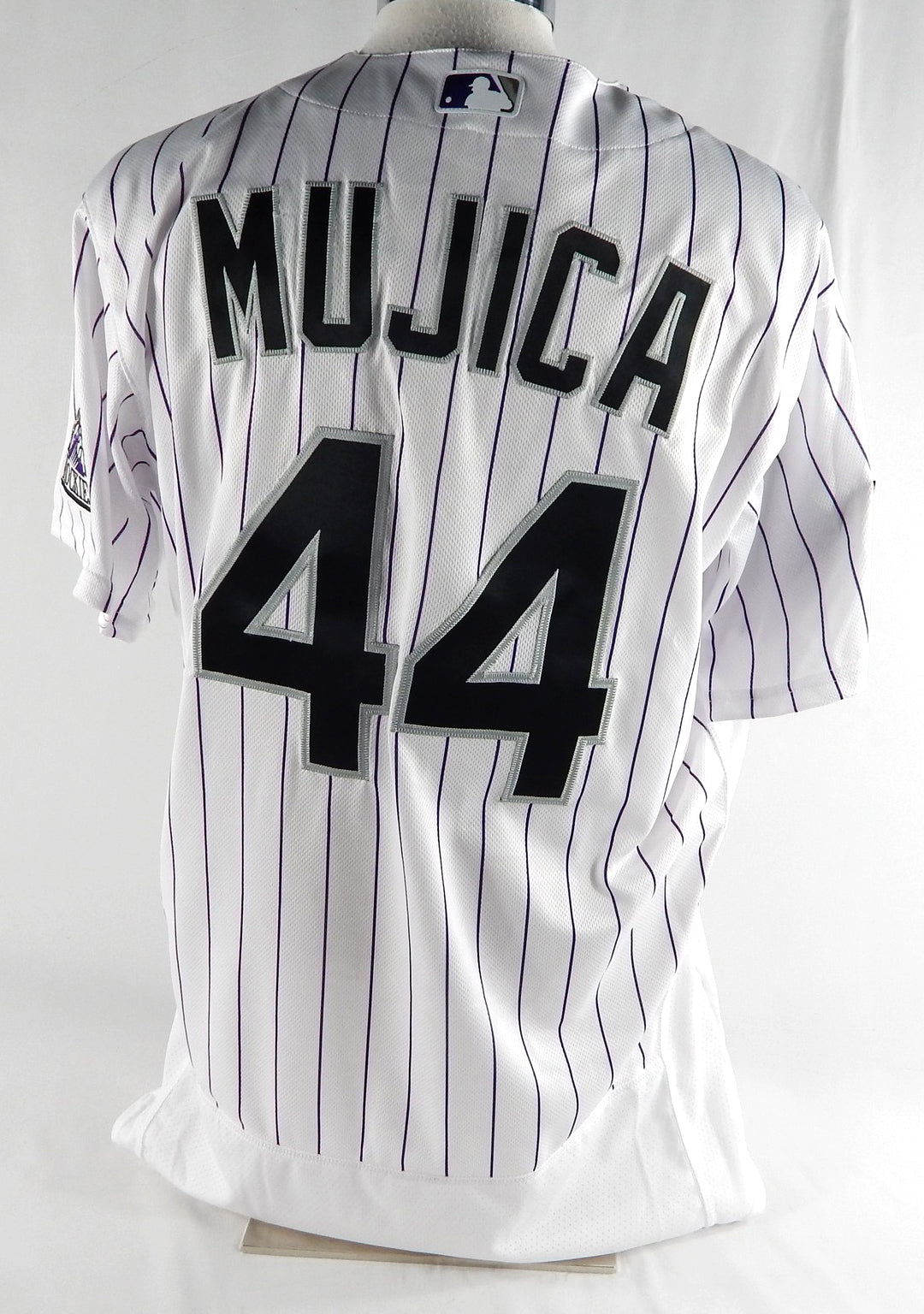 2024 Colorado Rockies Jose Mujica #44 Game Issued White Jersey ASG P 48 1 Pic2