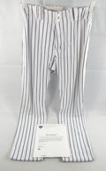 2017 New York Yankees Greg Bird #33 Game Issued Pos Used White Pants 35 702
