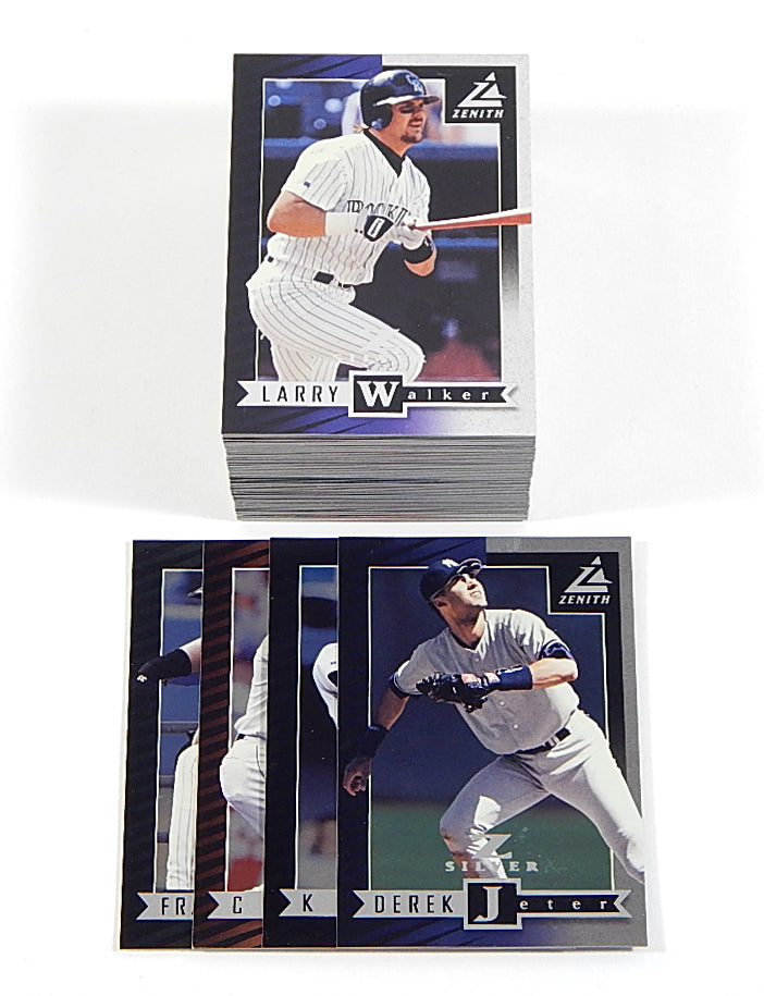 1998 Zenith Z Silver Baseball Set (100) Griffey Jr. Ripken Jeter