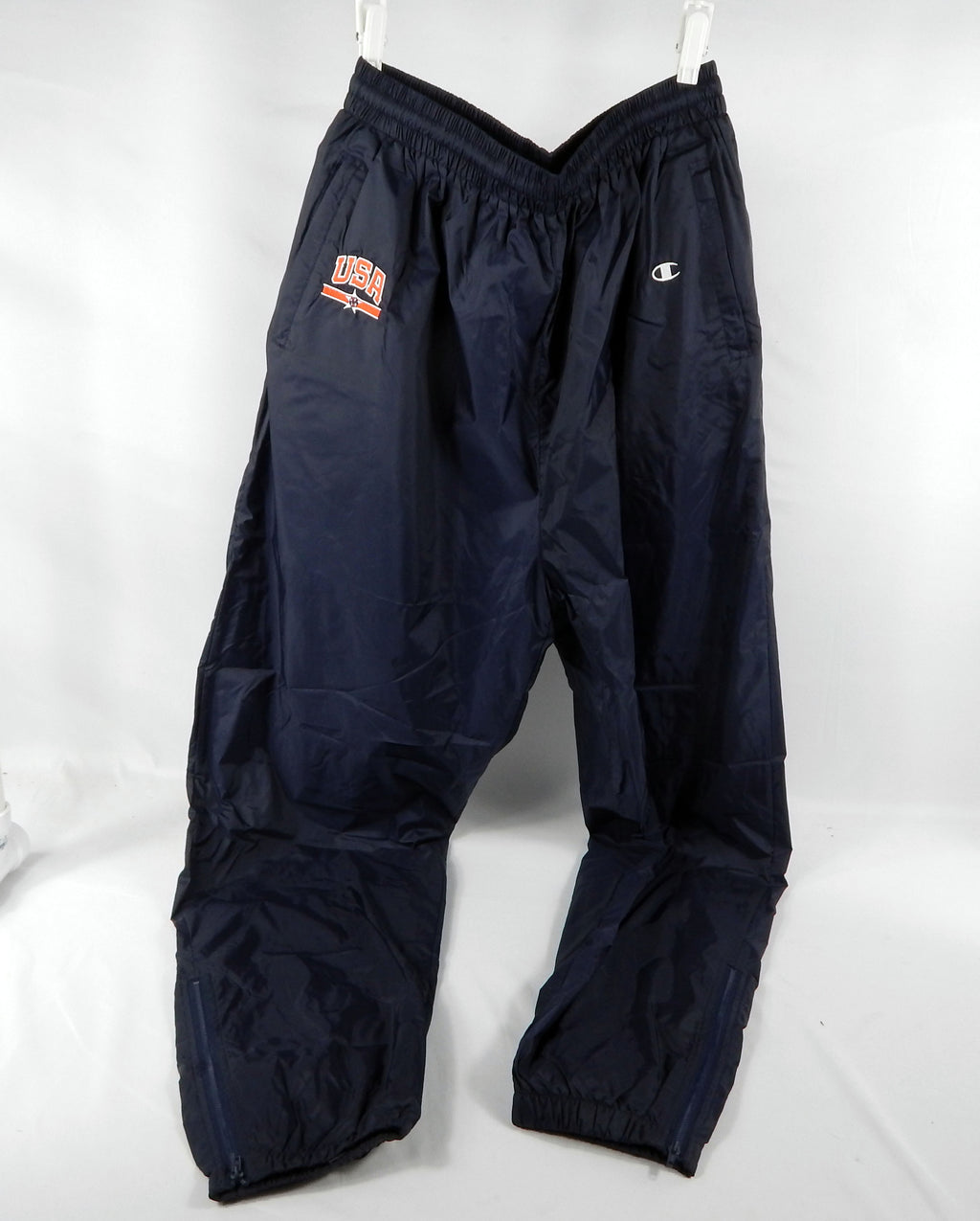 1990s Team USA Basketball Team Issued Navy Travel Pants 2XL 252