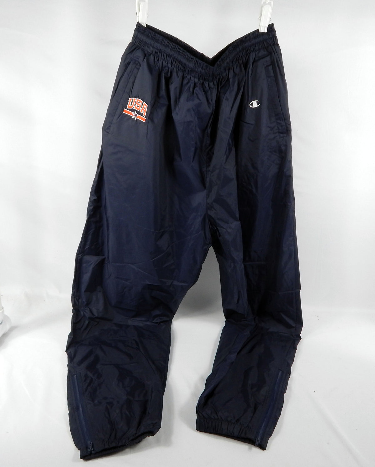 1990s Team USA Basketball Team Issued Navy Travel Pants 2XL 252