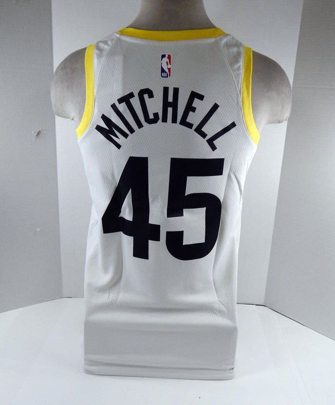 2022-23 Men's Utah Jazz Donovan Mitchell #45 Swingman White Jersey Nike NWT M 6S Pic2
