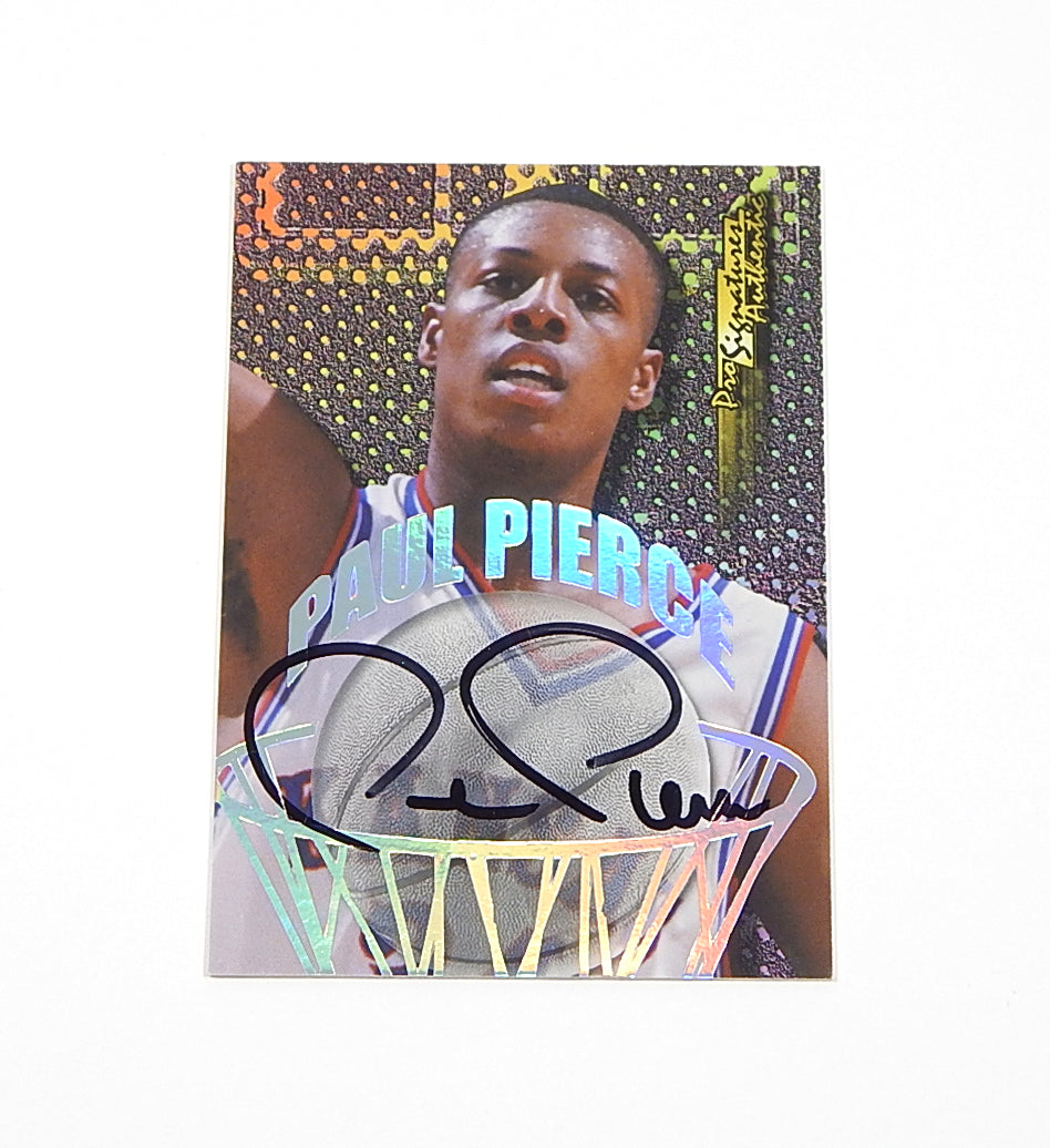 1998 Collector's Edge Impulse Pro Signatures Paul Pierce RC #2 On Card Auto