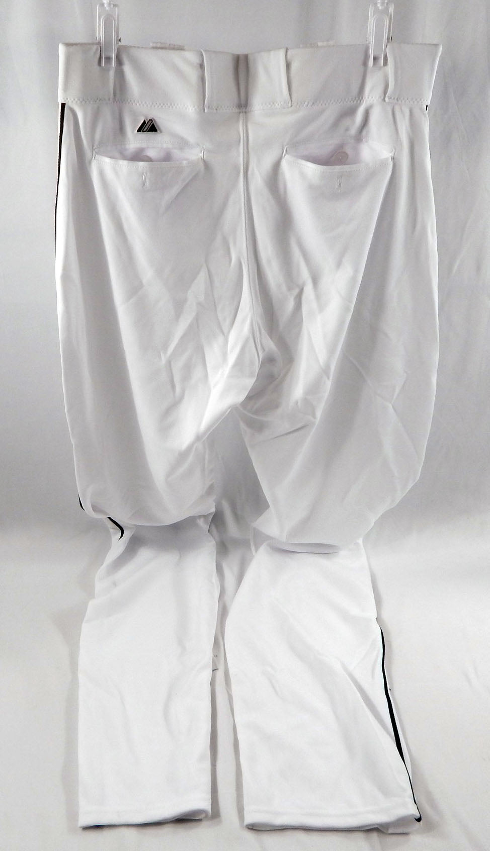 2015 Miami Marlins Michael Morse #38 Game Used White Baseball Pants 36 DP113553 Pic2