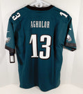 New Youth Philadelphia Eagles Nelson Agholor #13 Green Game Jersey M Nike NWT