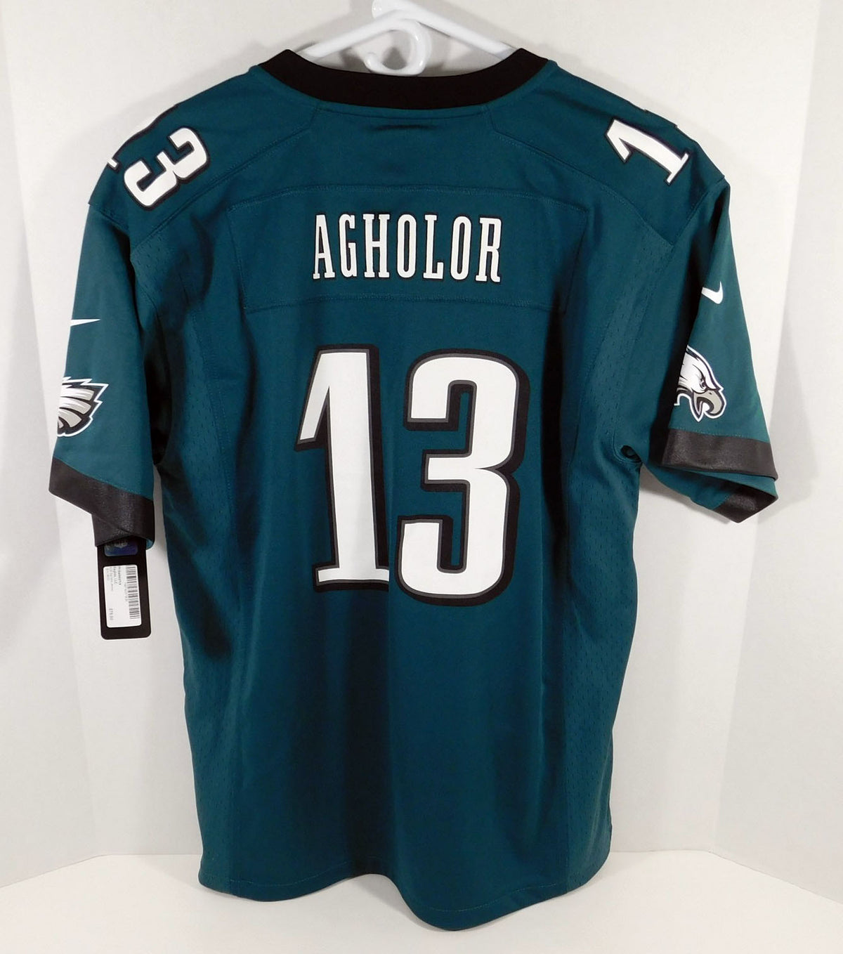 New Youth Philadelphia Eagles Nelson Agholor #13 Green Game Jersey M Nike NWT