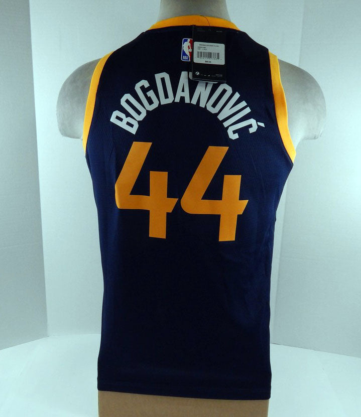2020-21 Youth Utah Jazz Bojan Bogdanovic #44 Swingman Navy Jersey Nike NWT L 2S Pic2