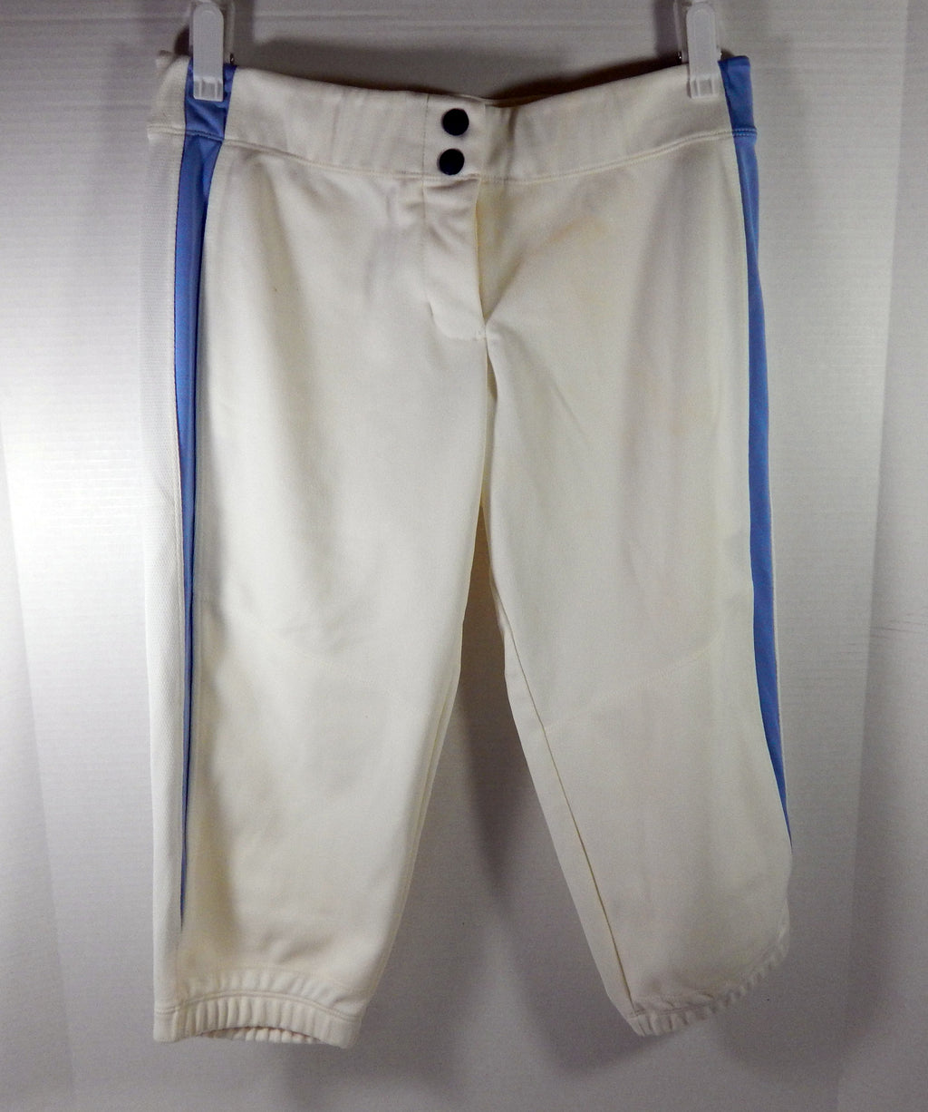 North Carolina Tar Heels UNC Satterfield #3 Game Used White Pants Softball S 312