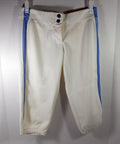 North Carolina Tar Heels UNC Satterfield #3 Game Used White Pants Softball S 312