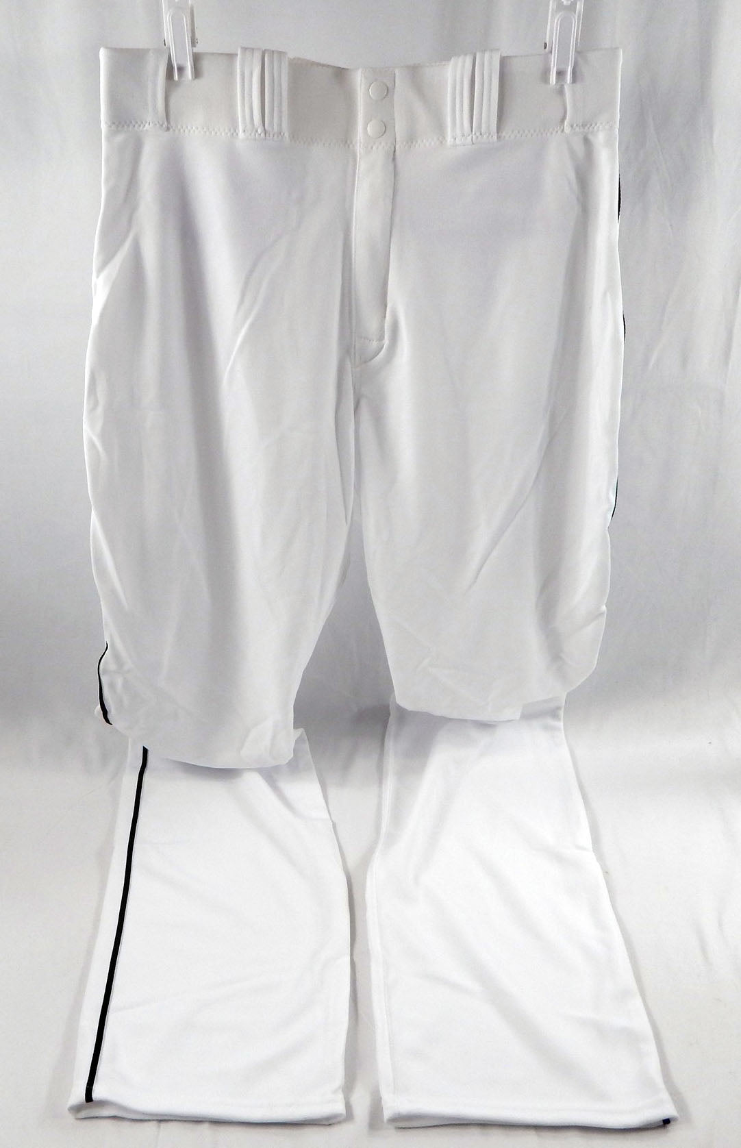 2015 Miami Marlins Giancarlo Stanton #27 Game Used White Baseball Pants 36 13555