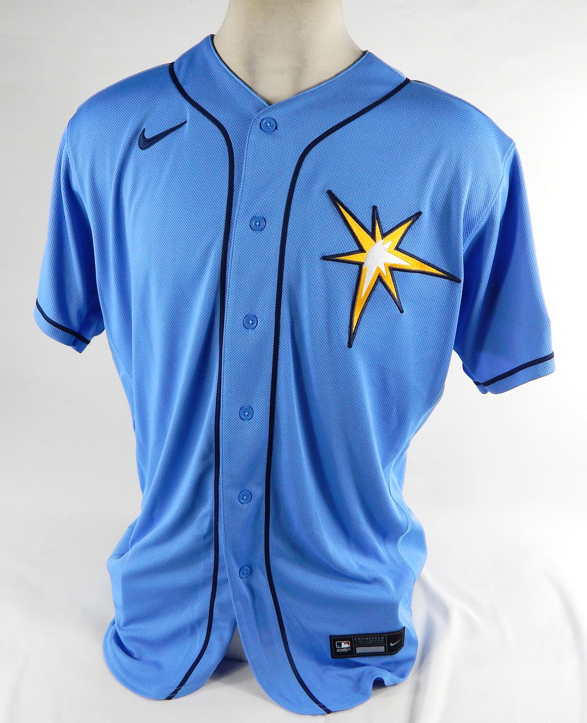 Tampa Bay Rays Garcia #93 Game Issued Blue Jersey ST BP 46 DP72446 Pic2