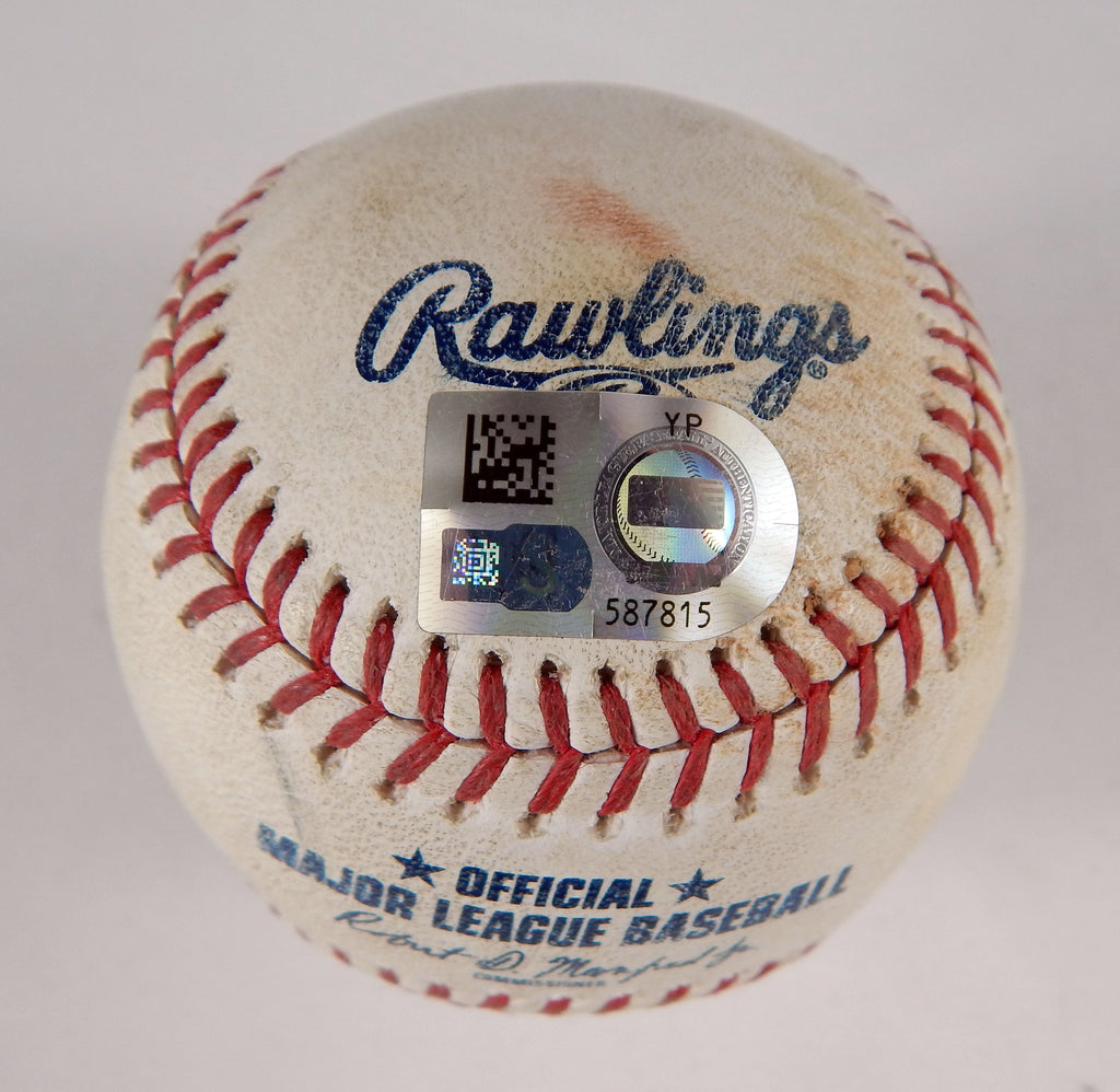 2023 Dodgers Nationals Game Used Baseball Bobby Miller Keibert Ruiz flO Pic2
