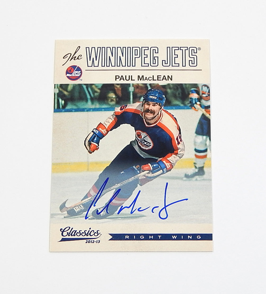 # 2012-13 Panini Classics Signatures Autographs Paul MacLean #44 On Card Auto
