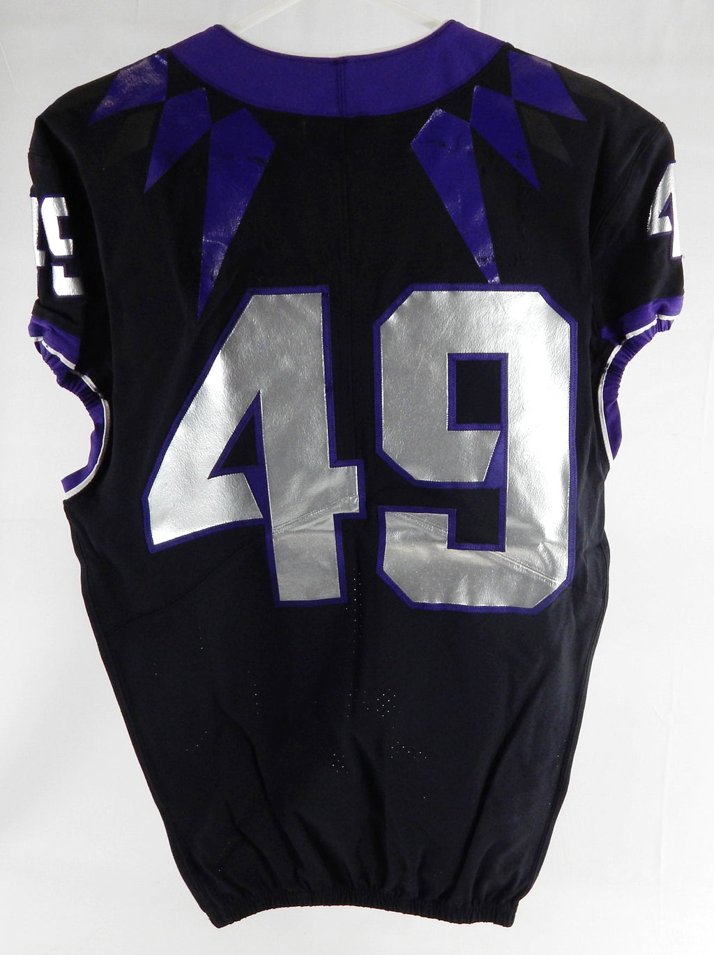 2019-24 Texas Christian TCU Frogs #49 Game Used Black Jersey Football NP R 40 3 Pic2