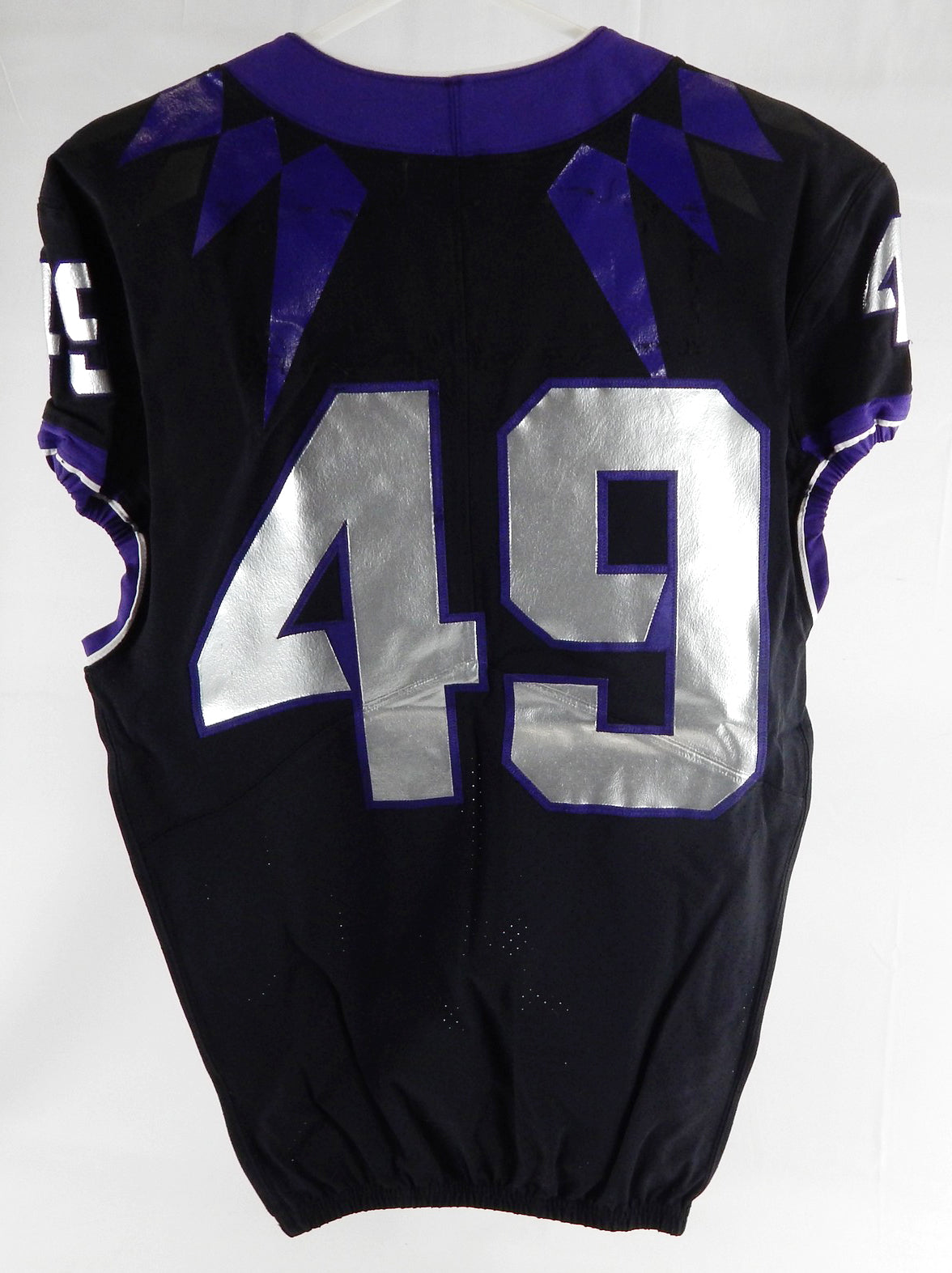 2019-24 Texas Christian TCU Frogs #49 Game Used Black Jersey Football NP R 40 3 Pic2