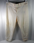 North Carolina Tar Heels UNC Causey #16 Game Used White Pants Softball 34 317