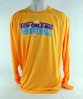 2011-12 New Orleans Hornets Team Issued Yellow LongSleeve Training Shirt 3XLT 96