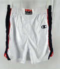 1990s Team USA Basketball Game Issued White Shorts 36 786