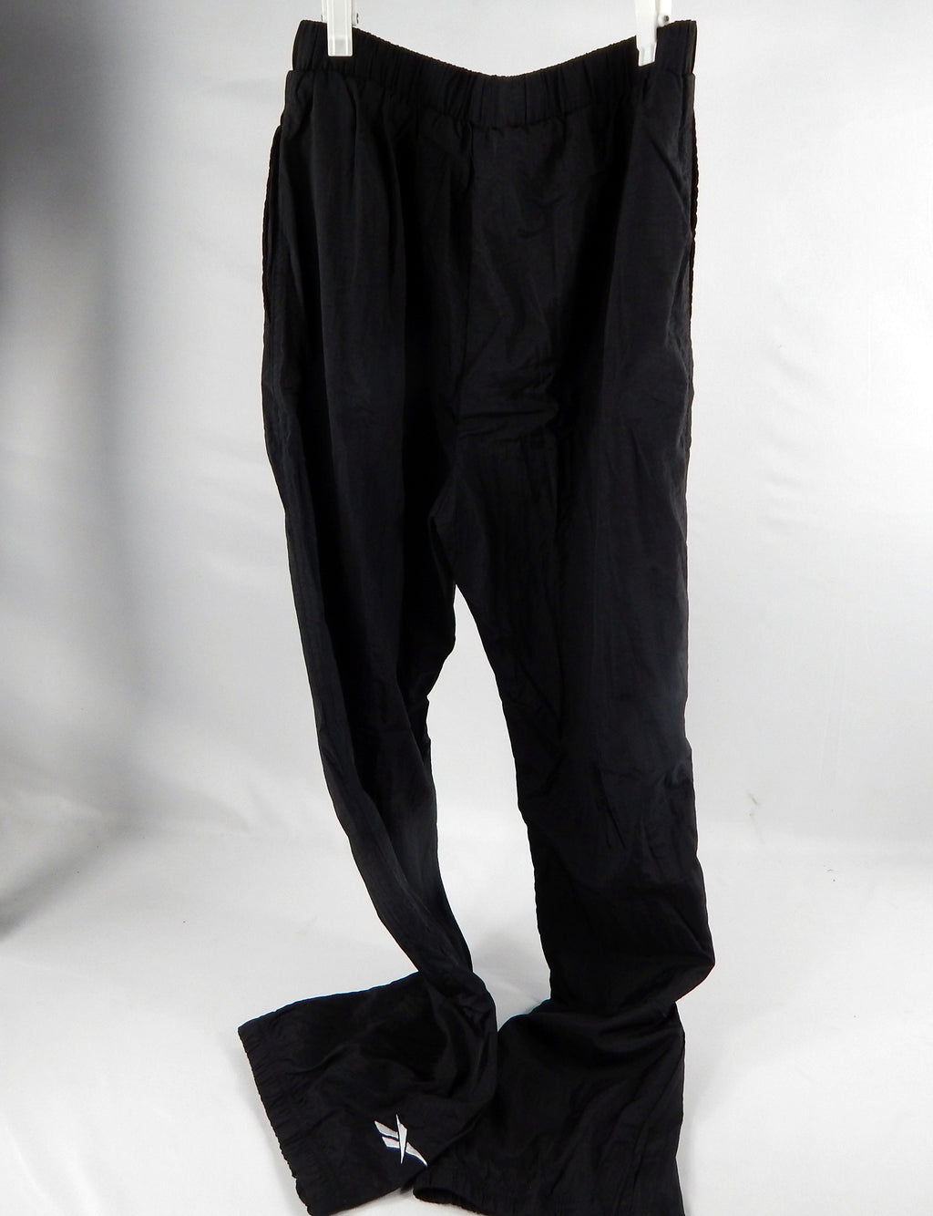 2000s NBA Basketball Team Issued Black Travel Pants S 263 Pic2