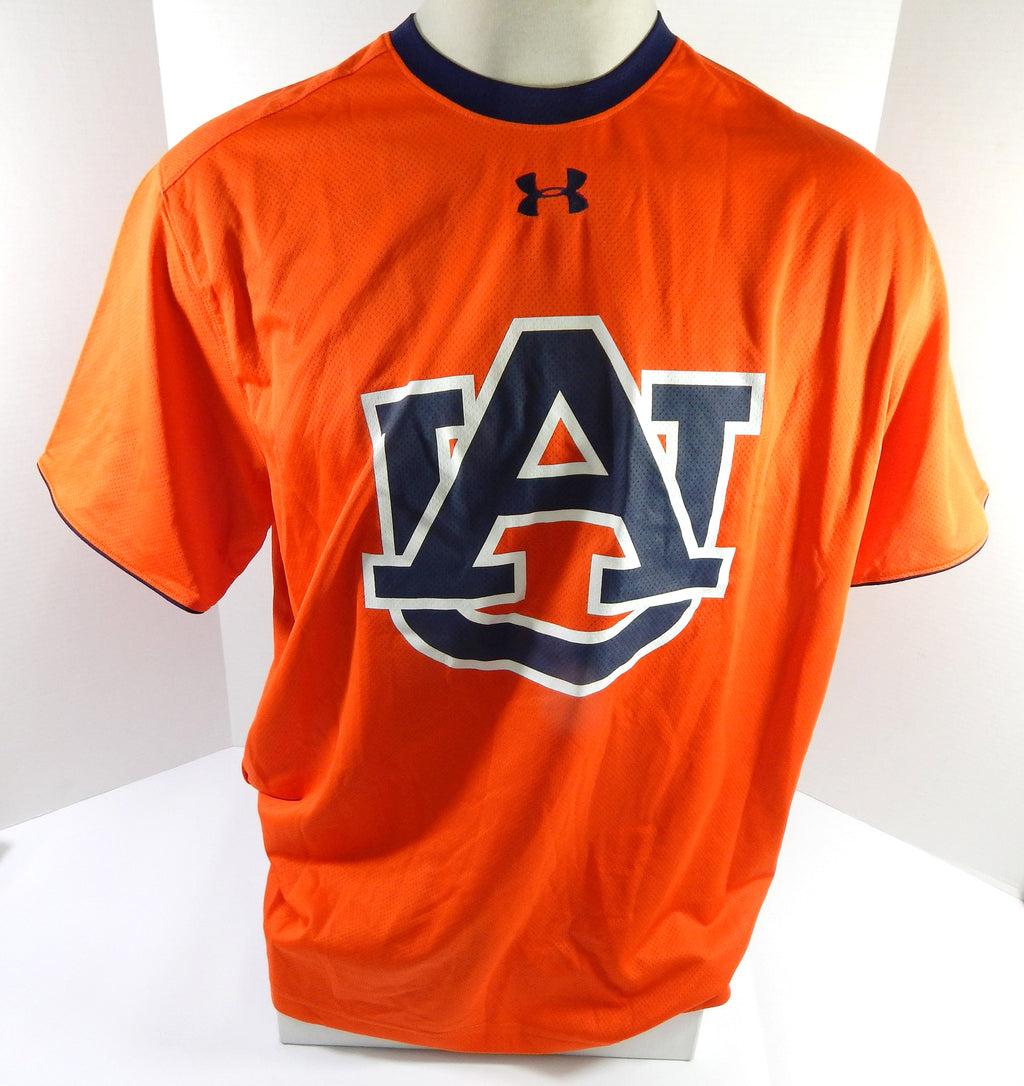 Auburn Tigers Game Issued Orange Shooting Shirt XL DP51844
