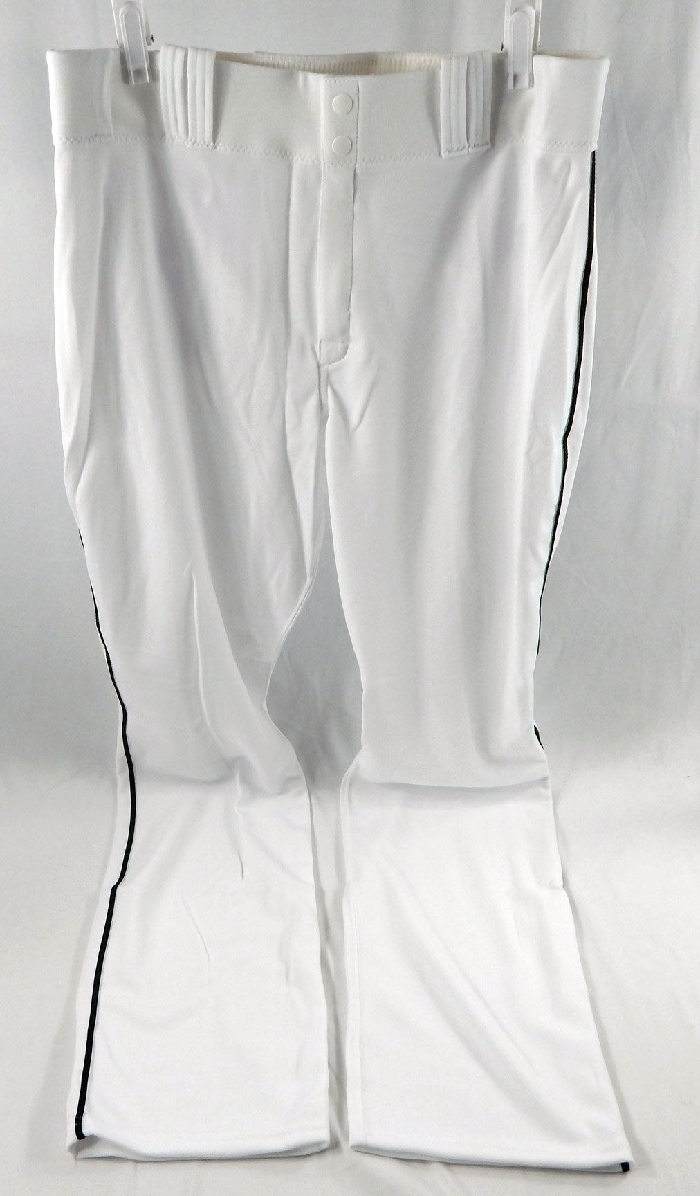 2015 Miami Marlins Mike Dunn #40 Game Used White Baseball Pants 35-45 DP113560