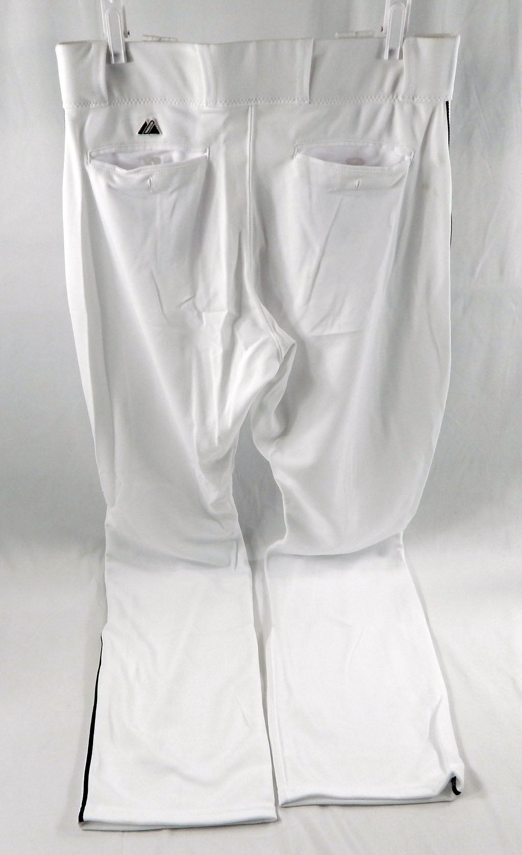 2015 Miami Marlins Mike Dunn #40 Game Used White Baseball Pants 35-45 DP113560 Pic2