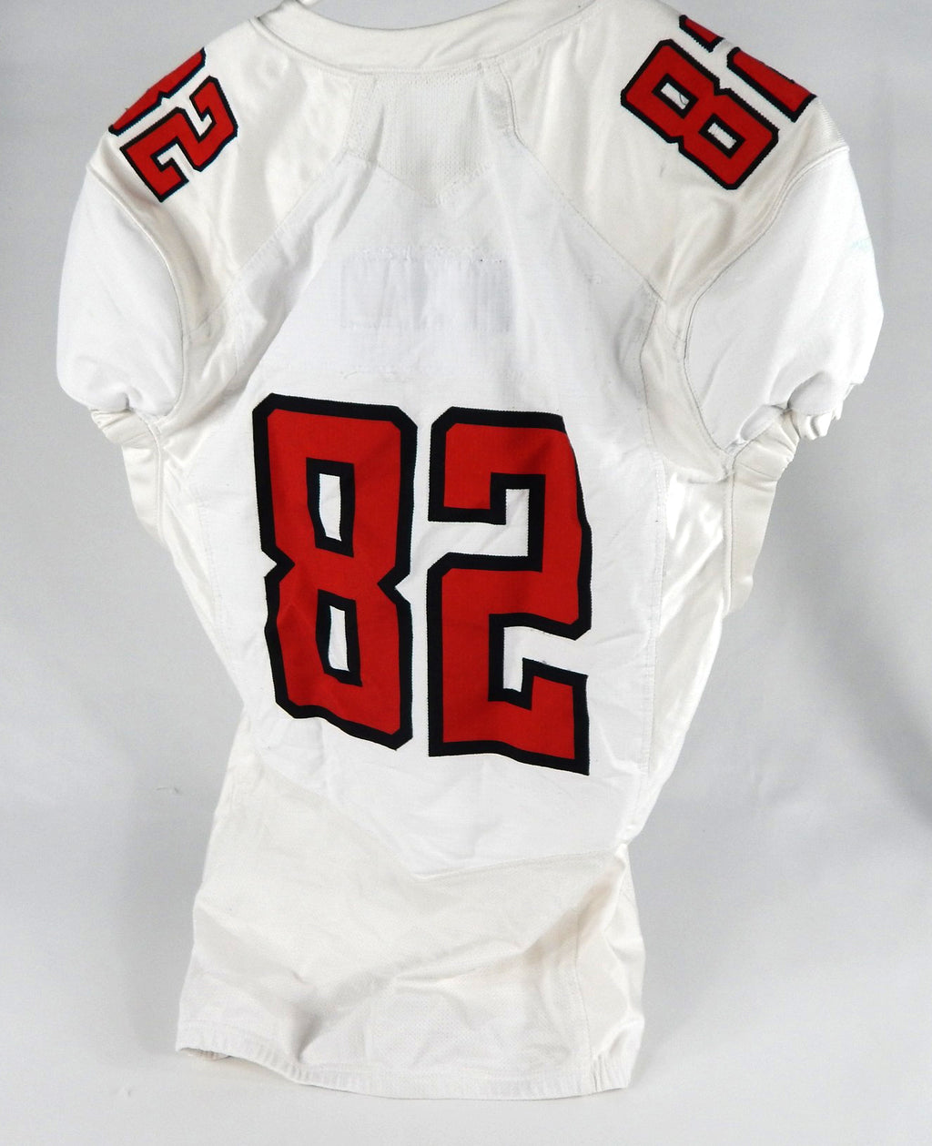 2018 Texas Tech Red Raiders #82 Game Issued Pos Used White Jersey 150 P NP R 64 Pic2