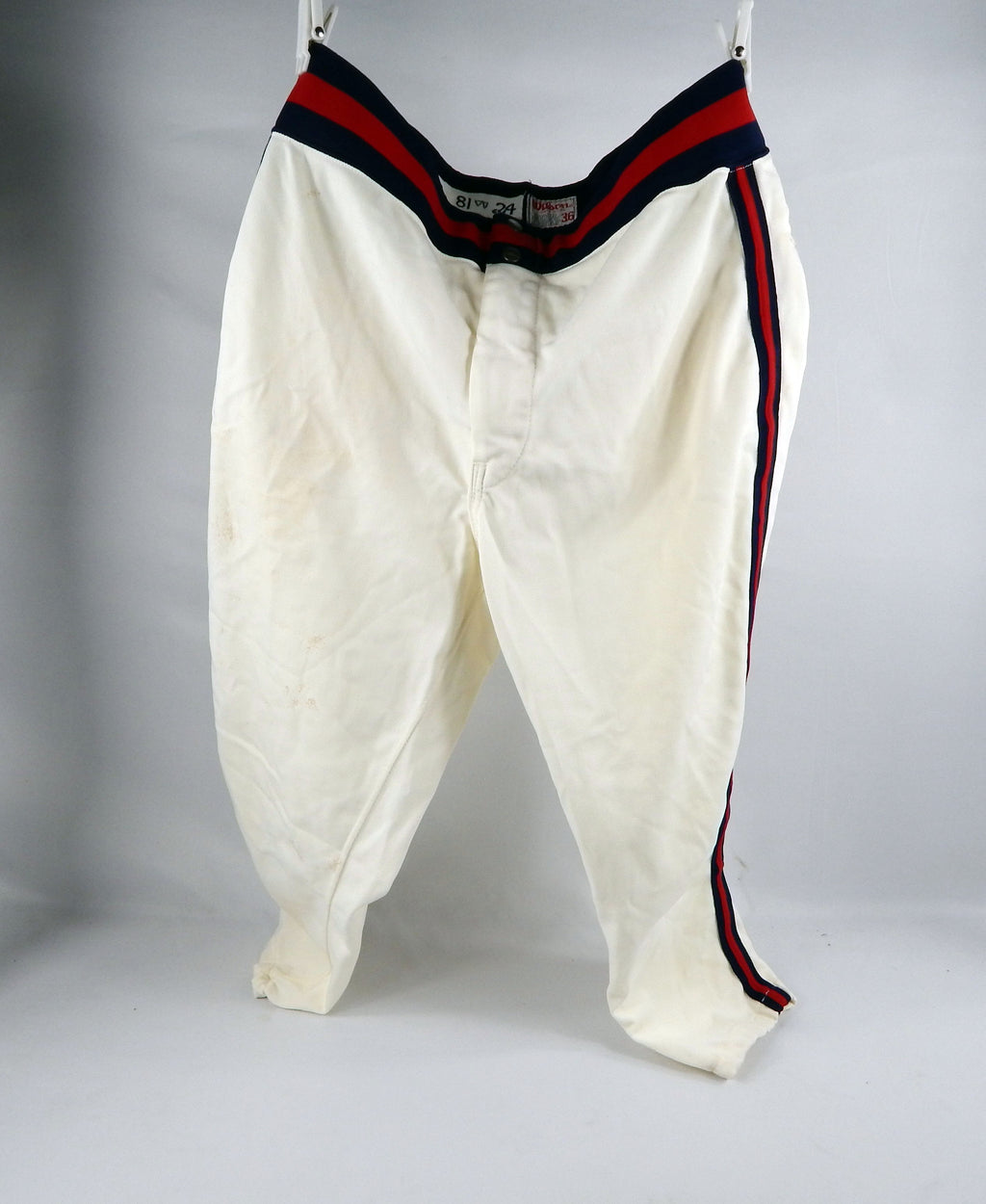 1981 California Angels #1 Game Used Cream Pants 264